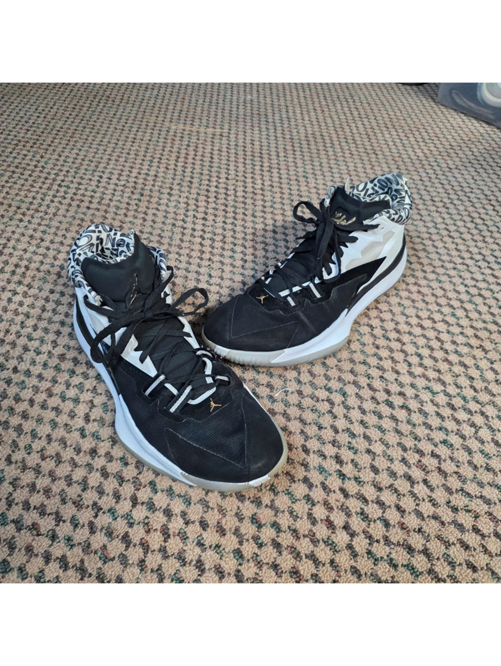 Nike Air Jordan Zion Williamson 1 Black/White Oreo sz 13 US